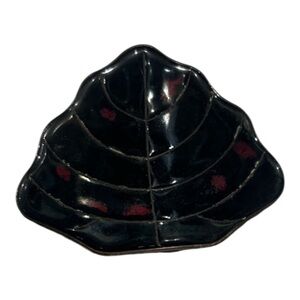 Vintage Abanatie etched clip art statement piece Cloisonne made in Japan